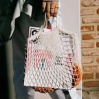 Cotton Mesh Produce Bag, Reusable Grocery Tote