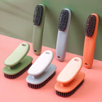 Laundry brush, multifunctional long-handled cleaning brush with soft bristles, household use, doesn't damage clothes