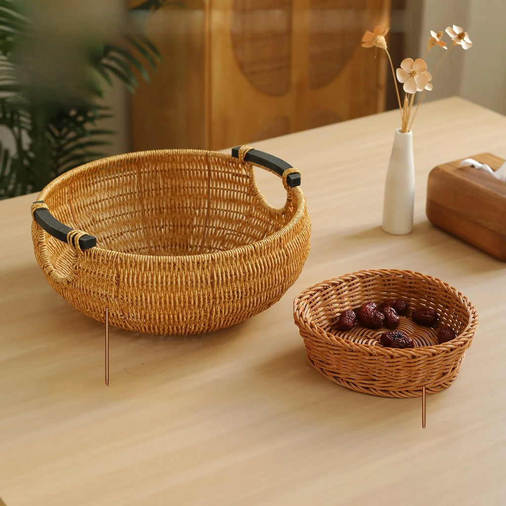 Woven Draining Fruit Basket, Large