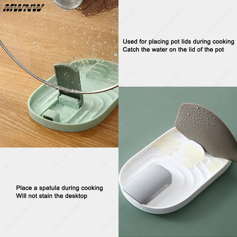 Foldable Pot Lid Holder & Utensil Rest