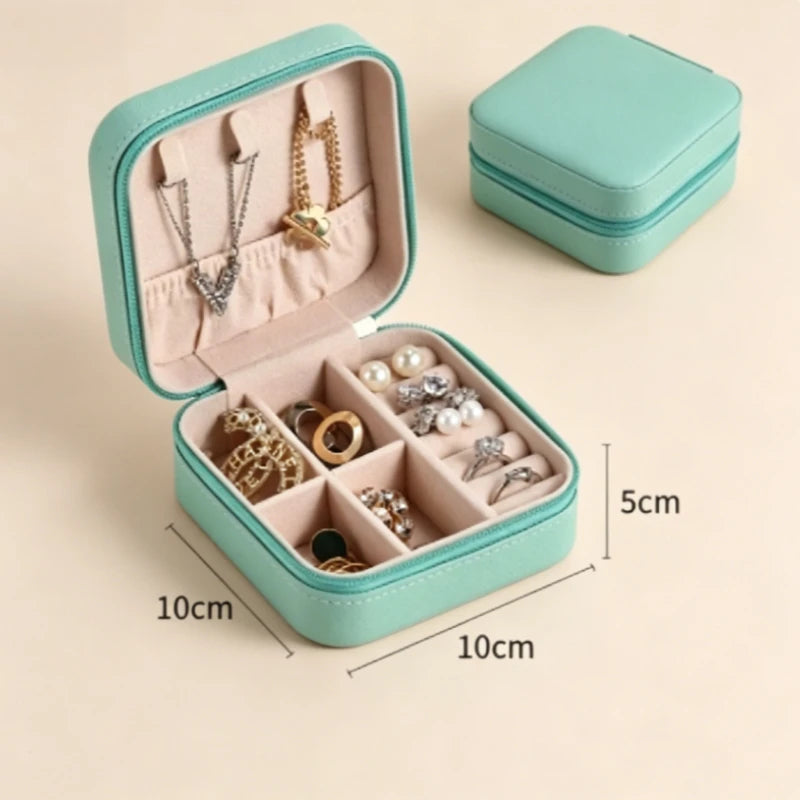 Macaron Travel Jewelry Box, Compact Case