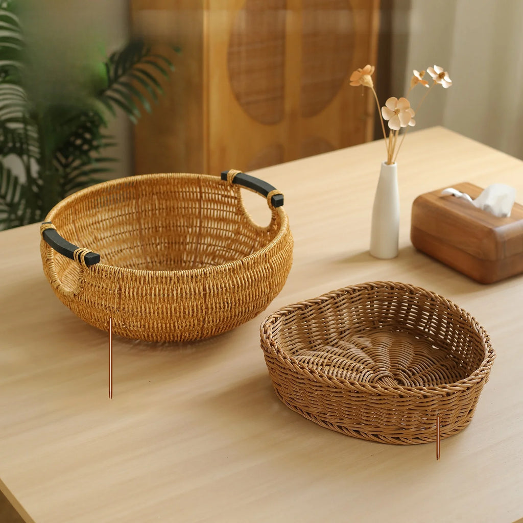 Woven Draining Fruit Basket, Large