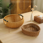 Woven Draining Fruit Basket, Large