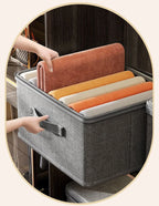 Thicken Clothes Organizer Pants Sweater Storage Cabinets Drawers Organizer Jeans Storage Box Wardrobe Clothes Storage Organizers