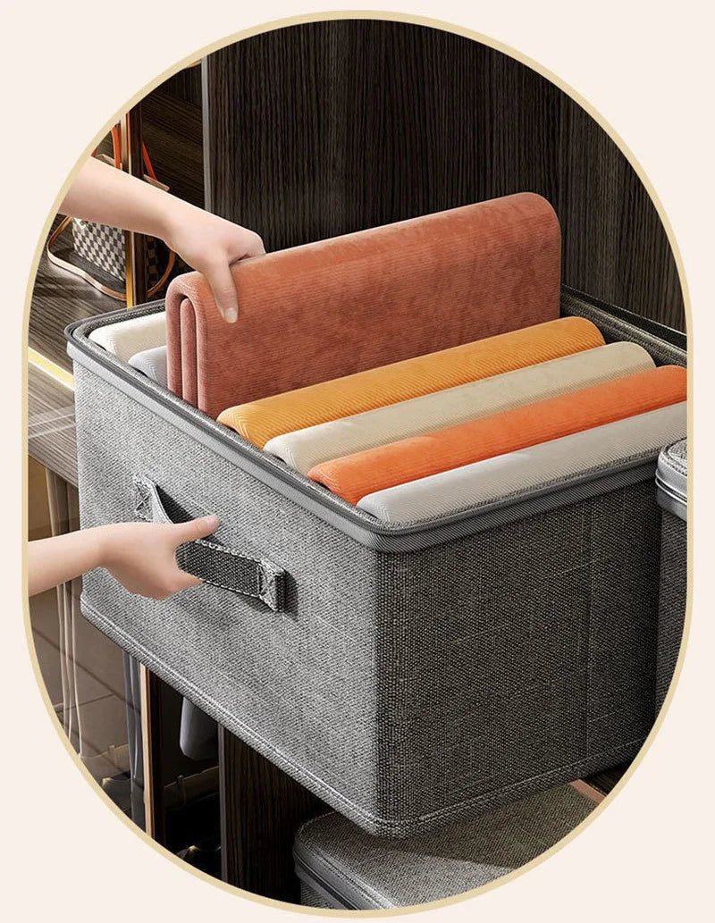 Thicken Clothes Organizer Pants Sweater Storage Cabinets Drawers Organizer Jeans Storage Box Wardrobe Clothes Storage Organizers