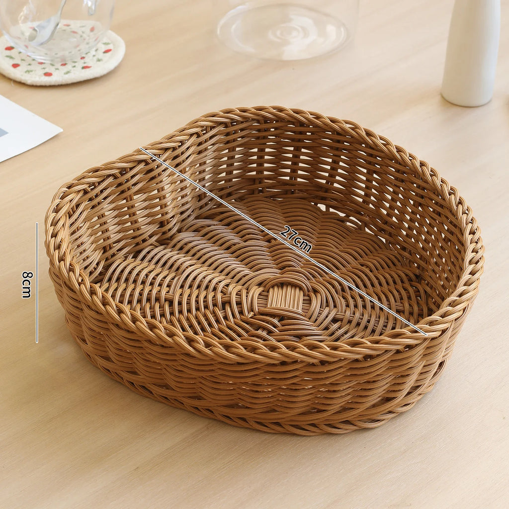 Woven Draining Fruit Basket, Large