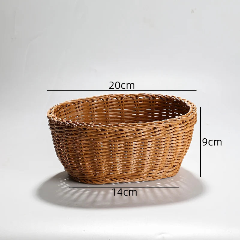 Woven Draining Fruit Basket, Large