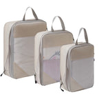  Travel Storage Bag 5-piece Set With Mesh Compression Storage Bag  Luggage Organizer Bag  Space Saving Portable Set