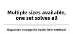 Desktop Multi-Layer Organizer Rack Three Drawers Desk Heightening Stand Office Monitor Notebook Storage Shelf Rectangular Den...