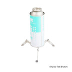 Outdoor Gas Cylinder Holder Camping Foldable Burner Holder Stove Tool Bottle Holder Gas Cylinder Tripod Outdoor Picnic Tool