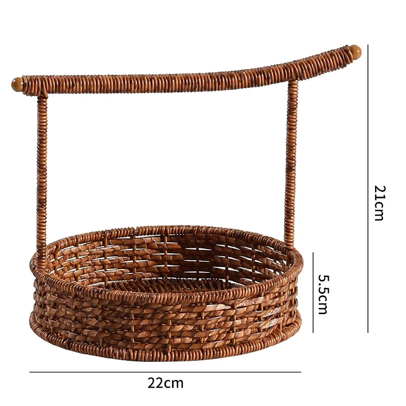 Woven Draining Fruit Basket, Large