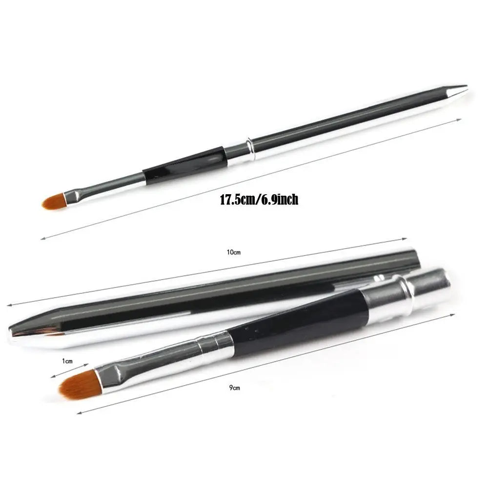 Beauty Make Up Tool Lip Gloss Brush Makeup Brush with Protect Cap Lady Lipstick Brush Cosmetic Brush Concealer Brush Lip Brush