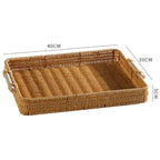 Nordic Woven Serving Tray, Fruit & Snack Dish