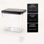Laundry Pod Holder with Lid Laundry Pod Container,Sealed and Automatic Pop-Up, Large Capacity Holds Laundry Pods Organizer Box