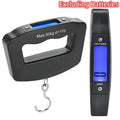50kg Digital Luggage Scale Portable Suitcase Scale Handheld Electronic Scales Backlight Digital Display Travel Accessories