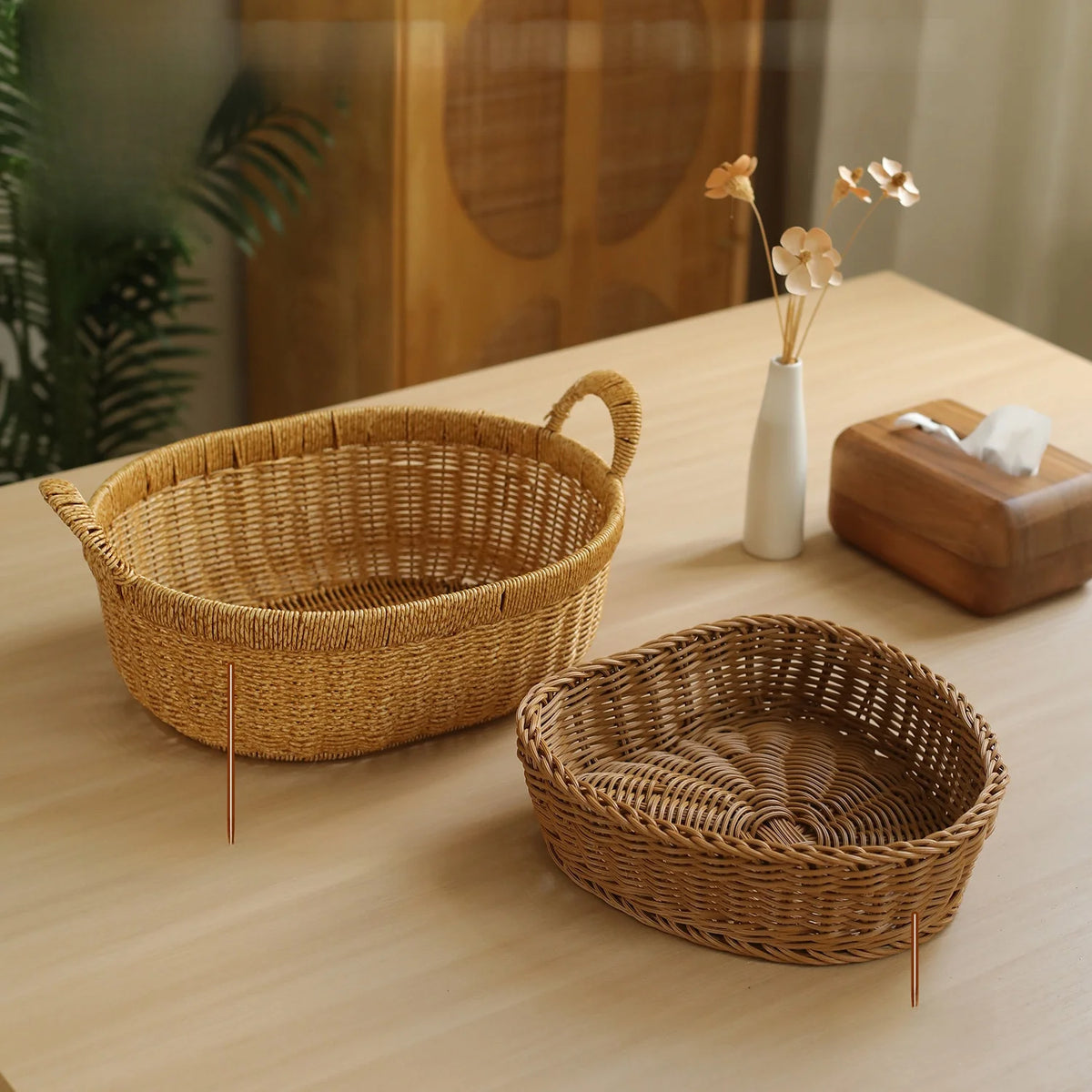 Woven Draining Fruit Basket, Large