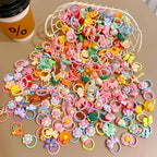 Pet Hair Accessory Set, Cute Designs of Flowers, Bows, Fruits, and Small Animals, Headbands and Hairbands Suitable for Dogs and Cats (Hair Accessories Only, Random Styles and Colors)